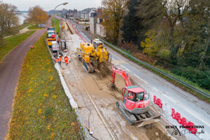 photographe vue aerienne par drone chantier batiment btp orleans - region centre