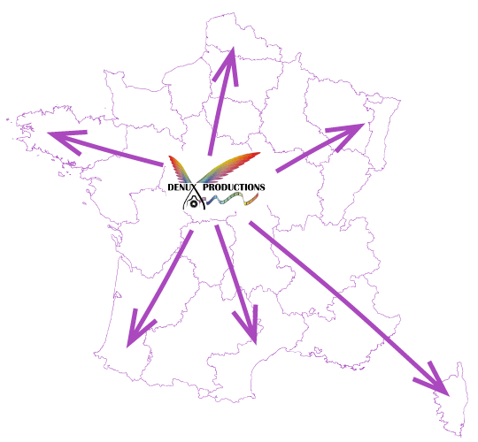 carte de france des differentes regions